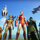 Marvel characters in Fortnite.